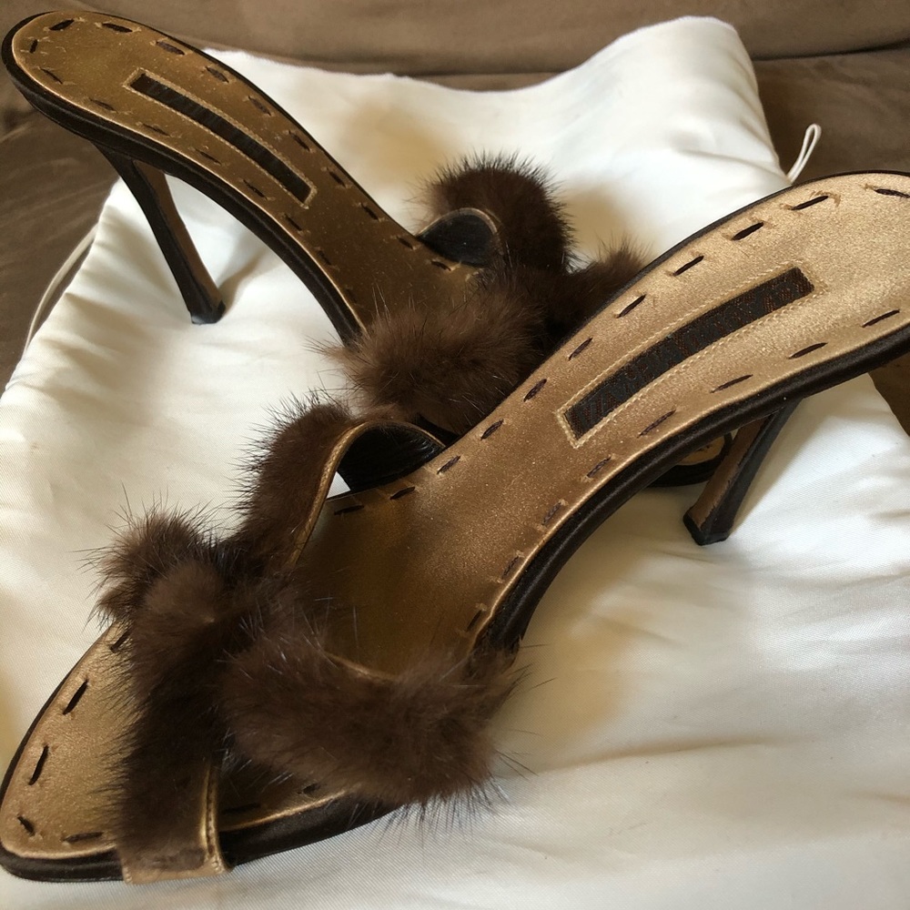 Mink Sandals